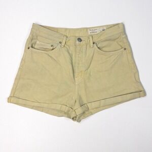 Rag & Bone Maya High Rise Shorts Womens Size 31 Shorty Cut‎ Off Khaki